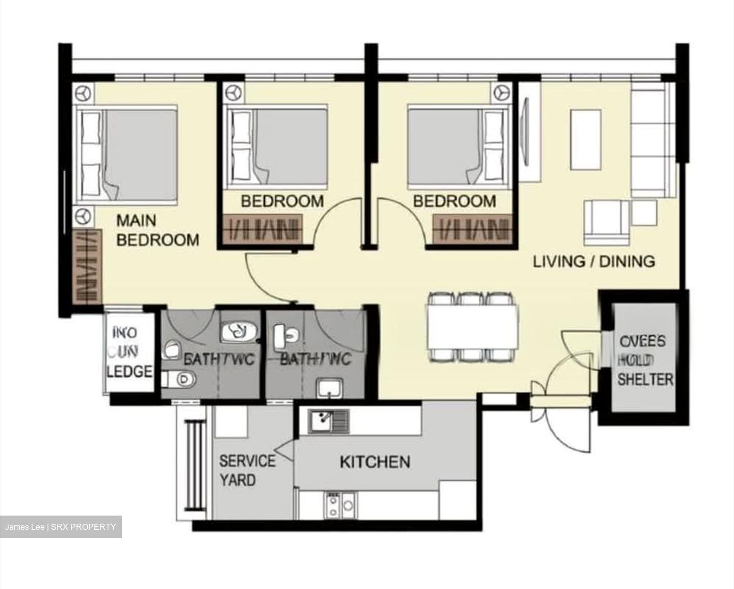 Blk 222B Bedok Beacon (Bedok), HDB 3 Rooms #592153451